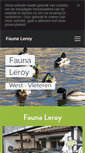 Mobile Screenshot of fauna-leroy.be